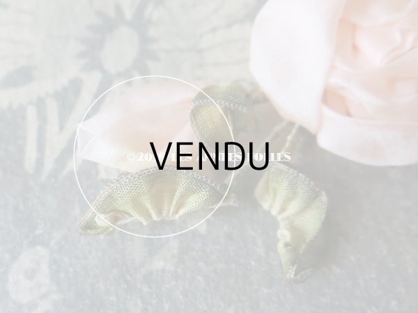 画像3: アンティーク 淡いピンクの薔薇のロココモチーフ  (3)