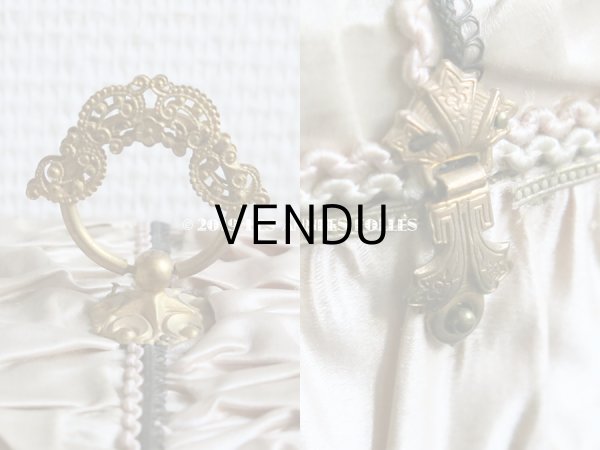 画像6: 19世紀 アンティーク ナポレオン3世時代 パウダーピンクのお菓子箱 木箱 ドラジェ & チョコレート  (6)