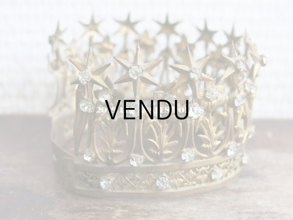 画像5: 19世紀 アンティーク 聖母マリアの小さな冠 (5)