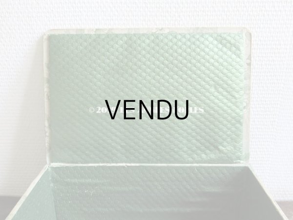 画像9: 1900年代 アンティーク  カルトナージュボックス　ハンカチ入れ チェストの引き出し　MOUCHOIR (9)