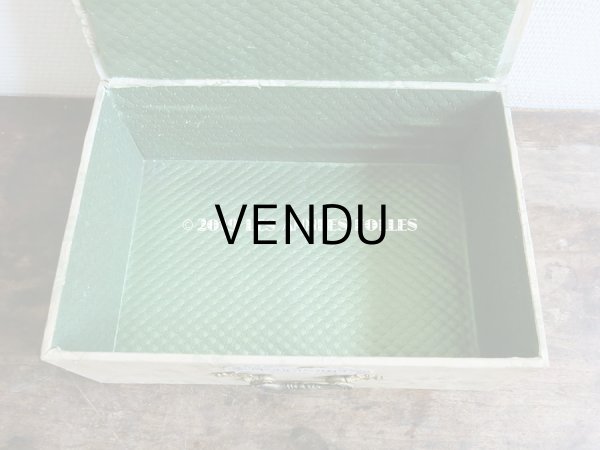 画像10: 1900年代 アンティーク  カルトナージュボックス　ハンカチ入れ チェストの引き出し　MOUCHOIR (10)