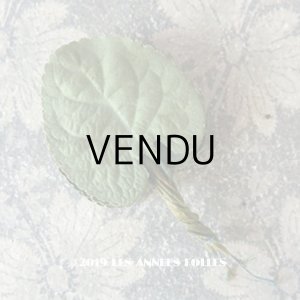 画像: アンティーク  菫のリーフのセット 10ピース