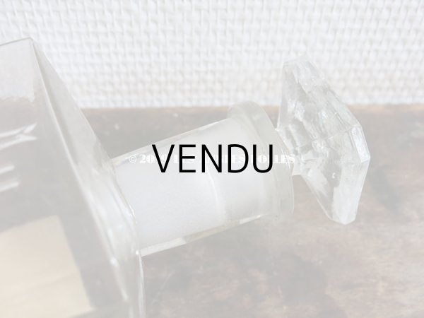 画像9: アンティーク 薔薇のガーランド＆ロカイユ装飾のパフュームボトル LA SUZERAINE EAU DE COLOGNE - AU PRINTEMPS PARIS - (9)