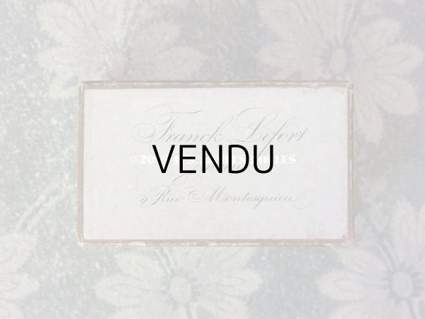 画像4: アンティーク 彫刻屋の小さな紙箱  (4)