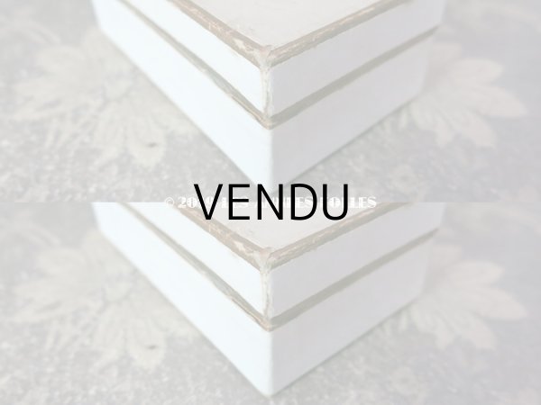 画像8: アンティーク 彫刻屋の小さな紙箱  (8)