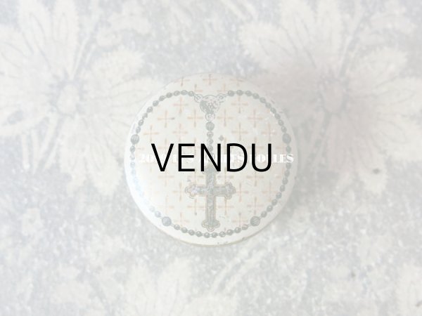 画像3: アンティーク ロザリオケース  聖母マリア  (3)