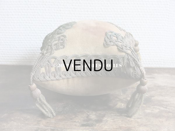 画像8: 19世紀末 アンティーク グローブ・ド・マリエのクッション ピンクッション (1114) (8)