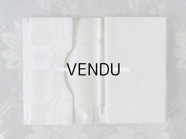 画像7: 19世紀初頭  天使＆モノグラムのメダイヨン 舞踏会の手帳 ペンシル付 マザーオブパール製  CARNET DE BAL  カルネ・ド・バル (83) (7)