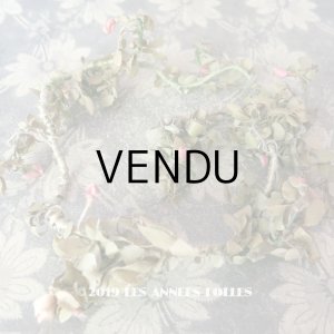 画像: 1900年代 アンティーク 薔薇の蕾のリース (12)