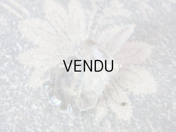 画像12: アンティーク 薔薇のパフュームボトル クリスタル製 EXTRAIT CONSENTRE AUX FLEURS  - PELLETIER PARIS -  (12)