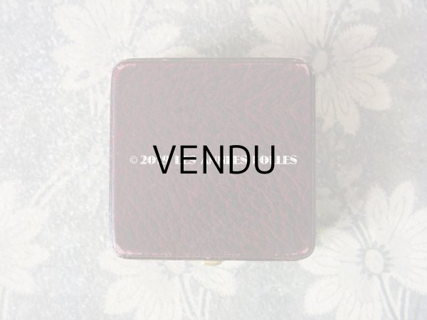 画像3: アンティーク ジュエリーボックス 金彩入り グレナディンレッド (37) (3)