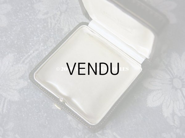 画像7: アンティーク ジュエリーボックス 金彩入り グレナディンレッド (37) (7)