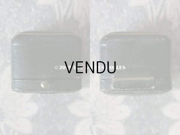 画像5: アンティーク 本革製 ジュエリーボックス  リングボックス ブルー (18) (5)