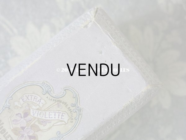 画像10: アンティーク  菫のパフュームボックス EXTRA-VIOLETTE - VIOLET PARIS - (10)