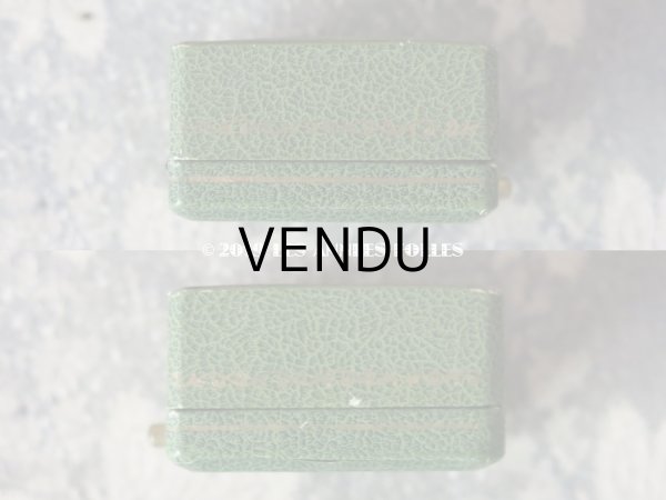 画像4: アンティーク ジュエリーボックス 金彩入り グリーン (17) (4)