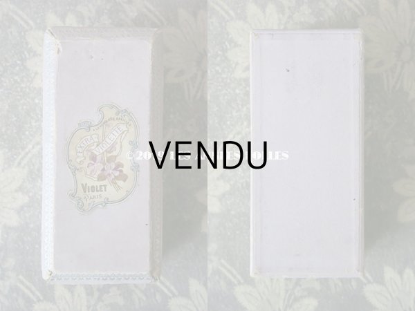画像5: アンティーク  菫のパフュームボックス EXTRA-VIOLETTE - VIOLET PARIS - (5)