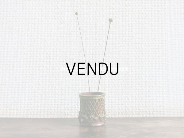 画像11: ＊蚤の市＊19世紀 ナポレオン3世時代 アンティーク ピンクッション 薔薇のガーランド (11)