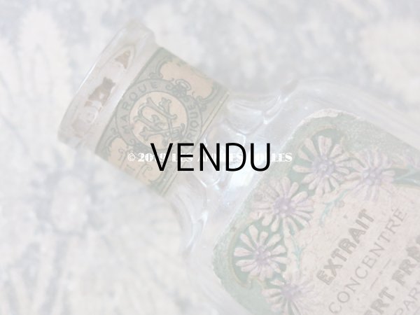 画像4: アンティーク マーガレットのパフュームボトル EXTRAIT CONCENTRE  - VIBERT FRERES PARIS - (4)