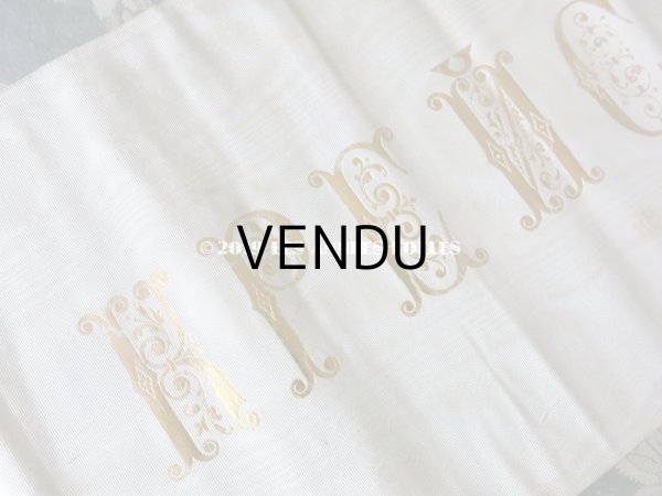 画像5: アンティーク シルク製リボン KPEИCEPL (5)