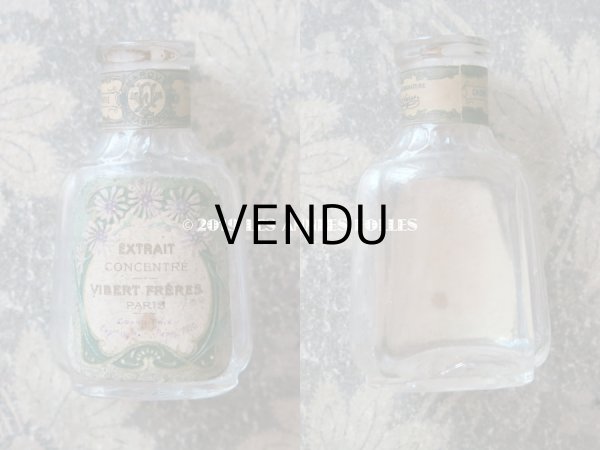 画像5: アンティーク マーガレットのパフュームボトル EXTRAIT CONCENTRE  - VIBERT FRERES PARIS - (5)
