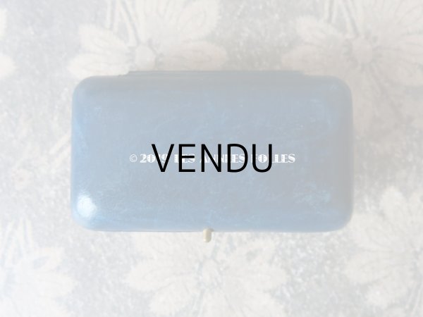 画像4: アンティーク 本革製 薔薇のガーランド ジュエリーボックス  (4)