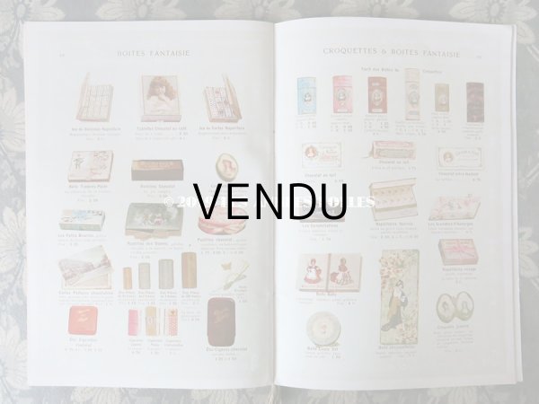 画像4: 1909年 アンティーク 【マルキーズ・ ドゥ・セヴィニエ】 のカタログ A LA MARQUISE DE SEVIGNE CHOCOLAT DE ROYAL (4)