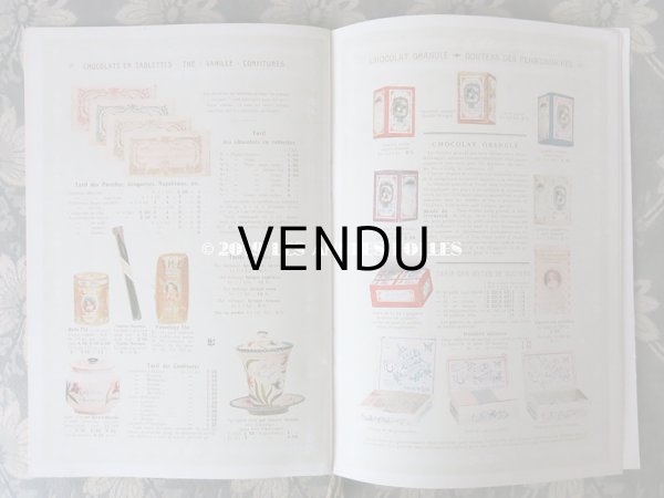 画像6: 1909年 アンティーク 【マルキーズ・ ドゥ・セヴィニエ】 のカタログ A LA MARQUISE DE SEVIGNE CHOCOLAT DE ROYAL (6)