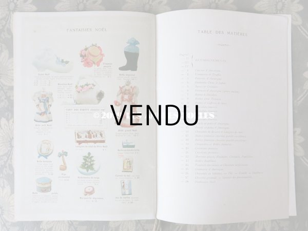 画像7: 1909年 アンティーク 【マルキーズ・ ドゥ・セヴィニエ】 のカタログ A LA MARQUISE DE SEVIGNE CHOCOLAT DE ROYAL (7)