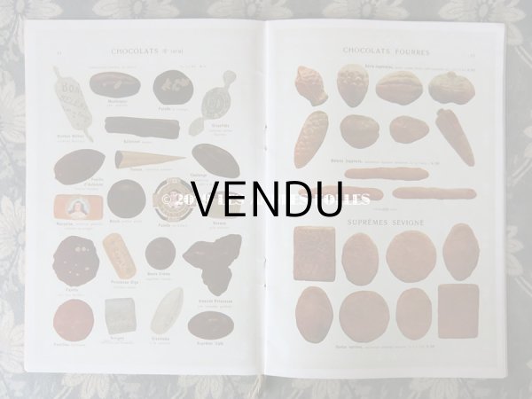 画像3: 1909年 アンティーク 【マルキーズ・ ドゥ・セヴィニエ】 のカタログ A LA MARQUISE DE SEVIGNE CHOCOLAT DE ROYAL (3)