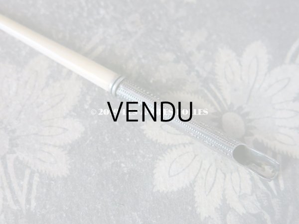 画像5: 1900年代 アンティーク ペン軸 薔薇のガーランド (5)