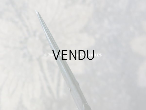 画像7: アンティーク シルバー製 ヤドリギの手芸用ハサミ  (7)