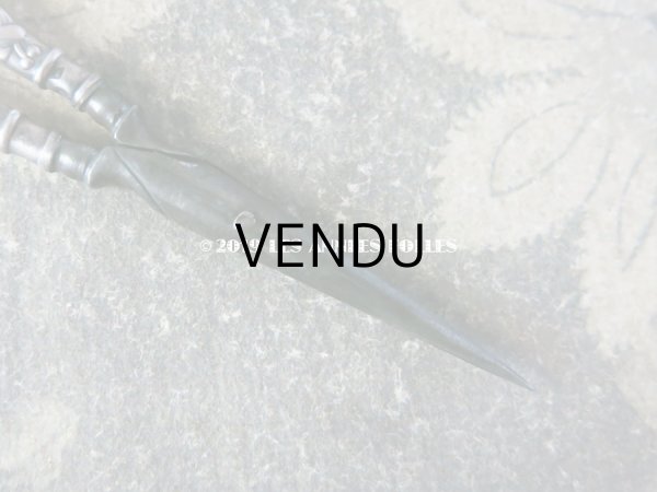 画像5: アンティーク シルバー製 ヤドリギの手芸用ハサミ  (5)