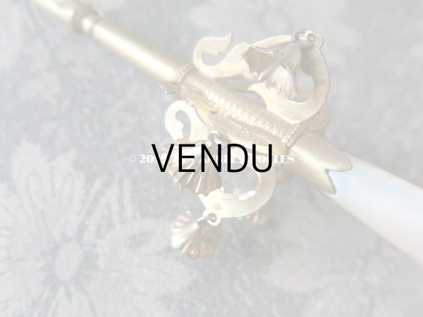 画像9: 19世紀 アンティーク ラトル ベルメイユ　シルバー製 ゴールドコーティング (9)