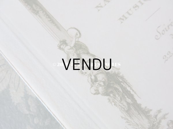 画像7: 1914年 アンティーク  イギリス国王&女王を招いた オペラ座の舞台の演目カード (7)