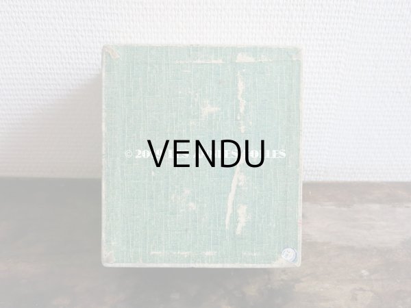 画像4: 1900年代 アンティーク 薔薇 & 草花のガーランド  カルトナージュボックス (4)