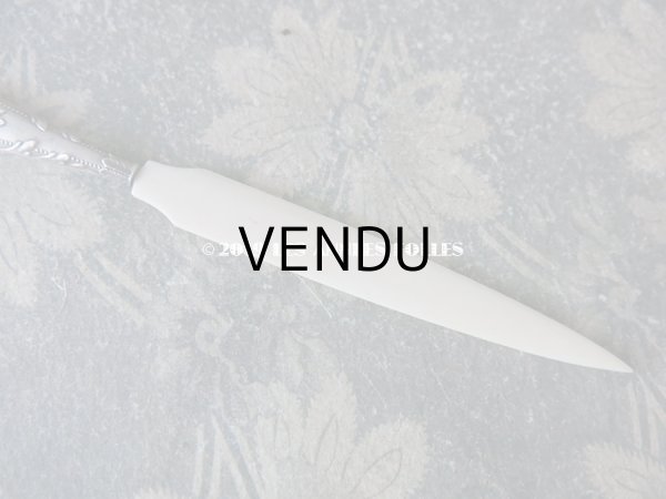 画像10: アンティーク レタリングセット リボン&薔薇 ペン軸 & シーリングスタンプ ＆レターオープナー  (10)