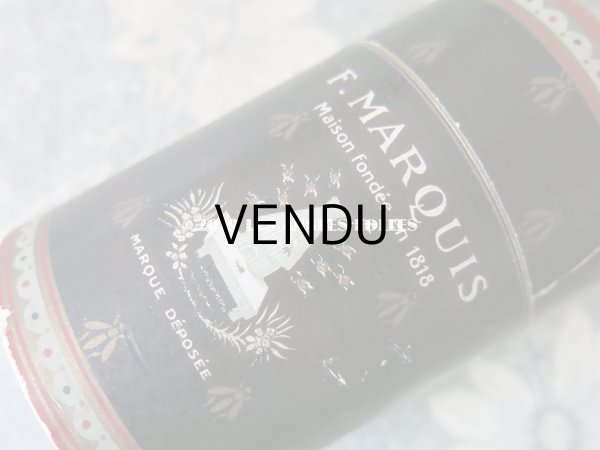 画像7: 1900年代 アンティーク 『ショコラ・フランソワ・マルキ』のお菓子箱 蜜蜂柄 20 CROQUETTES CHOCOLAT  - CHOCOLAT FRANCOIS MARQUIS PARIS - (7)