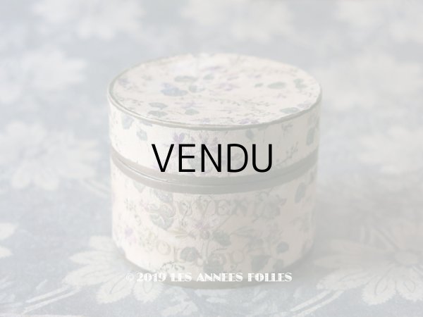 画像1: アンティーク 菫の砂糖菓子の紙箱 SOUVENIR DE TOULOUSE (1)