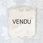 画像: アンティーク 菫のパフュームのラベル VERA VIOLETTA　- ROGER & GALLET PARIS -