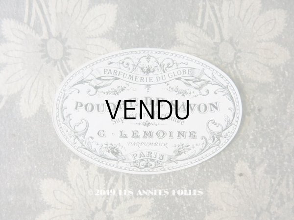 画像1: アンティーク ソープラベル POUDRE DE SAVON - G.LEMOINE PARIS - (1)