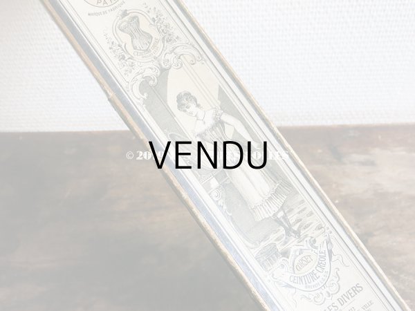 画像3: 19世紀 アンティーク  コルセットのボックス　ELEGANCE & SOLIDITE - H.L.P PARIS  - (3)