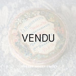 画像: アンティーク パウダーボックス ラ・ミニョネット LA MIGNONETTE POUDRE DE RIZ - PARFUMERIE DE LA Cie GENERALE PARIS -