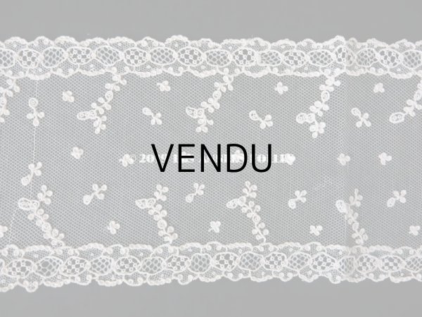 画像4: アンティーク ニードルレース アランソンレースのバルブ   (4)