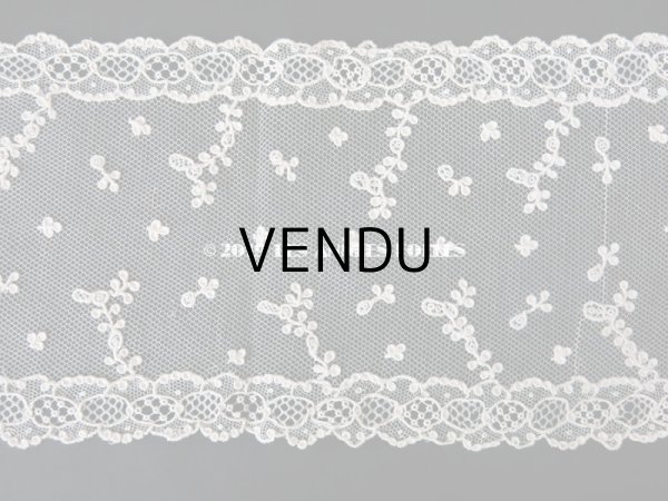 画像3: アンティーク ニードルレース アランソンレースのバルブ   (3)