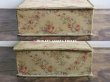 画像9: 1900年代 アンティーク 薄紫色のリボン & 薔薇のガーランド  カルトナージュボックス (9)