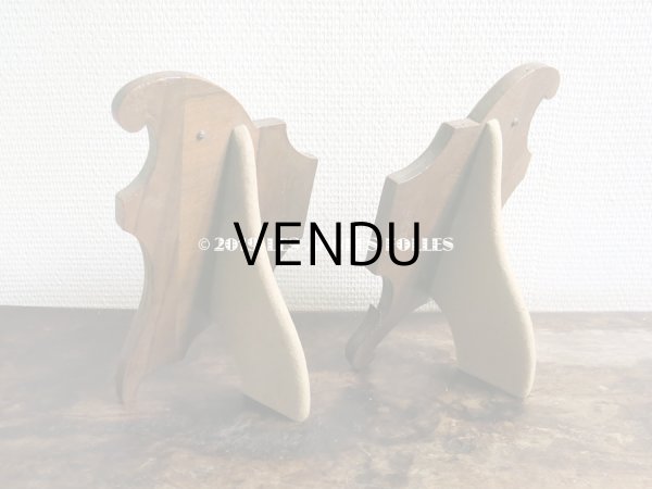 画像8: アンティーク  ジュエリースタンド 2点セット　ジュエリーショップのプレザントワール リング & ピアス用 (8)