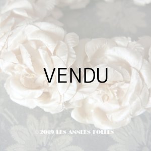 画像: アンティーク 薔薇のヘッドリース アイボリー ティアラ