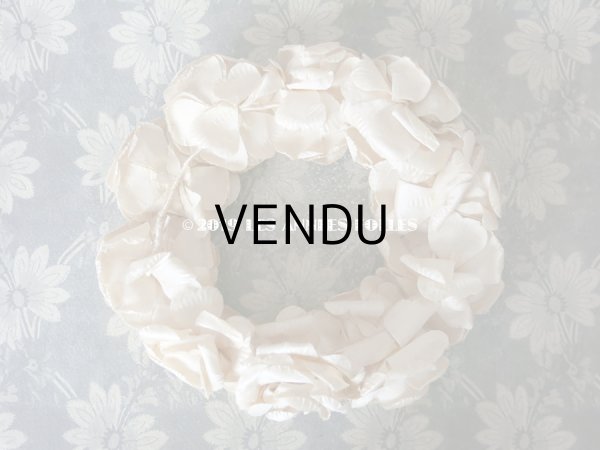 画像3: アンティーク 薔薇のヘッドリース アイボリー ティアラ (3)