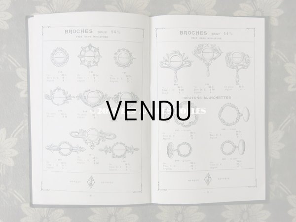 画像10: アンティーク ビジュートリーのカタログ フォトフレームのジュエリー　- DAUPHIN & ENDREY - (10)