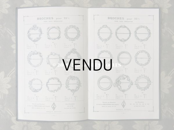 画像7: アンティーク ビジュートリーのカタログ フォトフレームのジュエリー　- DAUPHIN & ENDREY - (7)